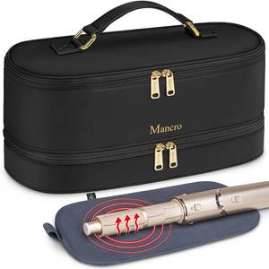 lot 4412 image: Mancro Dual Layer Carrying Case Compatible with Shark Flexstyle, Black