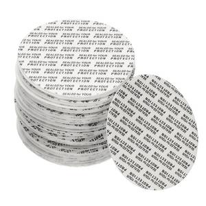 lot 5334 image: PATIKIL 110Pack Foam Lid Liner, 62mm2.44 PS Foam Resistant Tamper Pressure Sensitive Seal for Bottle Cap Liners Seals