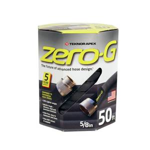 lot 5346 image: New zero-G 4001-50 Lightweight, Ultra Flexible, Durable, Kink-Free Garden Hose, 58-Inch by 50-Feet