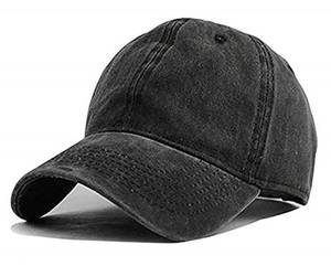 lot 6327 image: Unisex Vintage Washed Distressed Baseball Cap Twill Adjustable Dad Hat,G-black,One Size