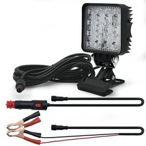 lot 6354 image: Vcanuplms 48W Boat Spotlight with On-Off Cigarette Lighter & Clip