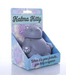 lot 8328 image: Boxer Gifts Kalma Kitty Stress Relief Toy  Unique Stress Balls for Adults & Teens - Squishy Fidget Toys for Anxiety - Cool Desk Accessories for Cat Lovers