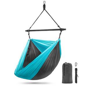lot 10424 image: Sorbus Hanging Hammock Chair - Tree Pod Sensory Swing - Outdoor Camping Cacoon Chair - Collapsible and Lightweight Swings - Swinging Rocker Chairs for Camp, Travel, Hiking, Tent, Porch (500 lb Max)