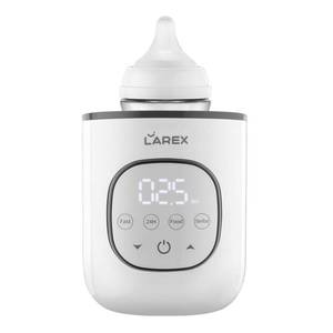 lot 11421 image: LAREX Bottle Warmer, Fast Baby Bottle Warmer for Breastmilk and Formula, with Timer and Accurate Temp Control, 8 in 1 Baby Milk Warmer BPA Free with Digital Display, Bottle Warmers for All Bottles