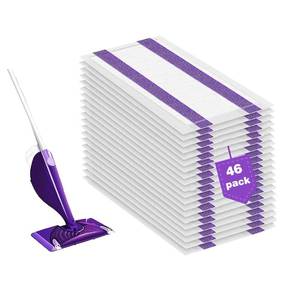 lot 11423 image: 46-Pack Mopping Pad Refills Compatible with Swiffer WetJet Mop, Disposable Multi-Surface Cleaning Pads for Hardwood Floors and Other Surfaces