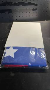 lot 12149 image: Chumia 4th of July Vintage American Independence Day Flag 31.5 x 98.5 Inches