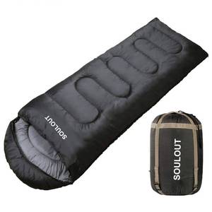 lot 13160 image: 3-4 Season Sleeping Bag for Adults & Kids, Lightweight Warm Cold Weather Camping Bag with Waterproof Compression Sack �� Portable for Hiking, Backpacking, Traveling & Outdoor Adventures (Dark Gray)
