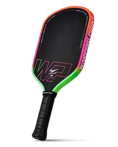 lot 13172 image: Warping Point Neon Gen 3 Pickleball Paddle, UPA-A Approved, Triple-Layer T700 Raw Carbon Fiber, 16MM EdgeFusion Core, Thermoformed Frame, Tour-Level Spin, Control & Power