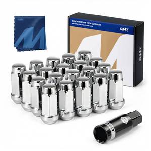 lot 14246 image: Orion Motor Tech 12x20 Lug Nuts, 12-20 Wheel Lug Nuts Compatible with Ford Explorer Jeep Grand Cherokee Wrangler Liberty Commander Lincoln MKX and More, Set of 20