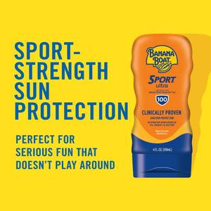 lot 14305 image: Banana Boat Sport Ultra SPF 100 Sunscreen Lotion, 4oz  Banana Boat Sunscreen Lotion SPF 100, 4oz