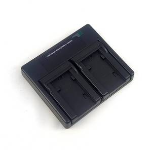 lot 14369 image: USB Dual LC-E17 Battery Charger for LP-E17 Lithium-Ion Battery to use with Canon Cameras Including EOS 77D, M3, R50, R100, M5, R8, M6 Mark II, R10, RP, Rebel T8i, T7i, T6s, T6i, SL3, SL2
