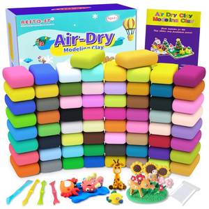 lot 19451 image: Aestd-ST Air Dry Clay 66 Colors, Modeling Clay for Kids, DIY Magic Clay