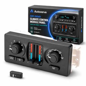 lot 19452 image: Autoverve Climate Control Module AC Heater HVAC Panel 599-210XD Fit for Chevy Silverado GMC Sierra 1500 2500 3500 Tahoe Suburban Avalanche Trailblazer Yukon XL Envoy Cadillac Escalade