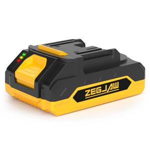 lot 20007 image: ZEGJAW 20V 1-Pack 2.0Ah Lithium Battery for Garden Cordless Power Tools(Weed Wacker, Lawn Mower, Leaf Blower), Incompatible with Snow Blower and Snow Shovel