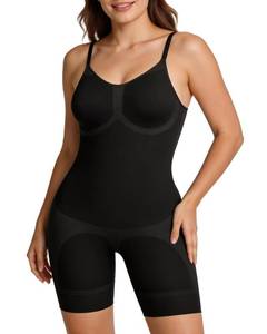 lot 20020 image: Yeshape FormeLisse Mid Thigh Bodysuit Shapewear for Women, Tummy Control Medium