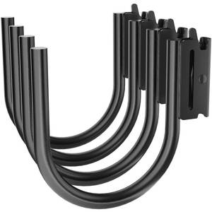 lot 20105 image: 4PCS Heavy Duty E Track 5 J Hooks��Large Steel J Hook E track Accessories