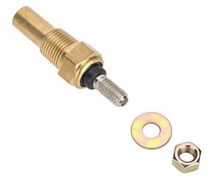lot 4419 image: Coolant Temperature Sensor, WaterOil Temp Temperature 18 NPT Electrical Sender Transmitter Sending Unit Temp Sensor