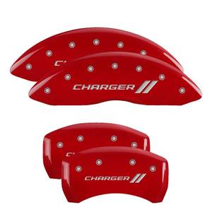 lot 1001 image: MGP Brake Caliper Covers for 2011-2023 Dodge Charger & Challenger
