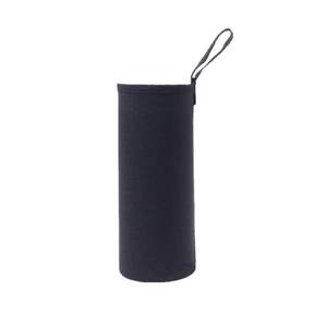 lot 2017 image: candygirlft Water Bottle Carrier Bag 25oz, Water Bottle Sleeve, Neoprene Portable Insulated Water bottle Sling Holder Bag 750ml for Men Women Hiking,Black (25 oz-1pack)