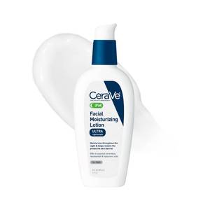 lot 2019 image: CeraVe PM Facial Moisturizing Lotion, Night Cream with Hyaluronic Acid and Niacinamide, Ultra-Lightweight, Oil-Free Moisturizer for Face, 3 Ounce