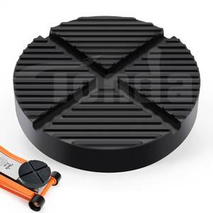 lot 2030 image: TONDA Floor Jack Rubber Pad, Universal Jack Pad Adapter, Pinch Weld Side Frame Rail Protector, 1 Pack