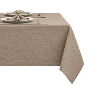 lot 2035 image: HomeJoy Flaxen 60x144 Rectangular Polyester LinenFarmhouse Tablecloth