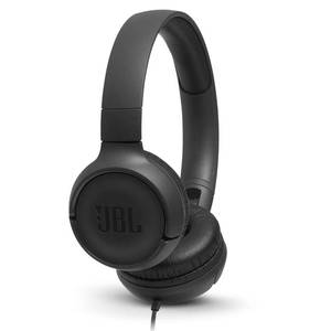 lot 2055 image: JBL Tune 500 - Wired On-Ear Headphones - Black