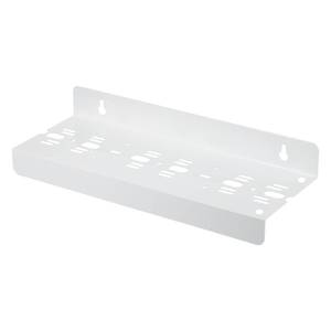 lot 2109 image: MECCANIXITY Water Filter Housing Bracket for 10 Inch 3 Stage Whole House Mounting Bracket for Kitchen White
