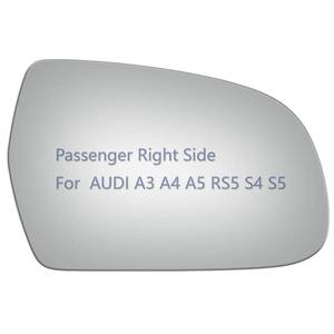 lot 2119 image: JZSUPER Side Mirror Glass fit for Audi A3 A4 A5 Quattro RS5 S4 S5 Passenger