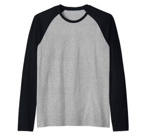 lot 2120 image: CC Provided Raglan Baseball Tee, Men, BlackAthletic Heather, Medium