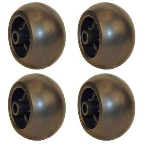 lot 2130 image: A (2) Deck Wheels Fits Kubota BX ZD Series K5351-42110 K5371-42110