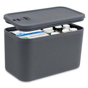 lot 3130 image: Upgraded Taller Lock Box for Medication, Phone Jail & Snacks �� Large Lockable Storage Box with 3-Digit Combination Lock, Food-Safe BPA-Free Plastic�� Medicine Lock Box for Home, Fridge, Travel