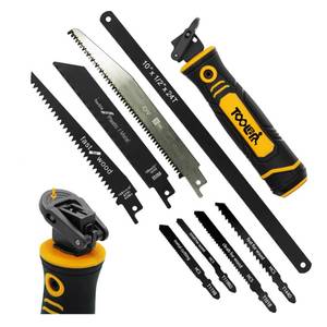 lot 4029 image: 8-In-1 Multi Blades Hand Saw, Drywall, Hacksaw, Jab Saw & Wood Cutter Tool