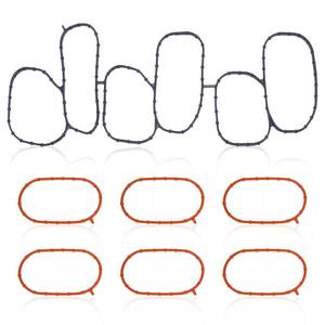 lot 4467 image: Intake Manifold Gasket Set Upper and Lower, Compatible with Hyundai Azera 3.3 2015-17 Palisade 2020-25 Santa Fe 2015-18, Kia Cadenza Sorento 3.3L Sedona Telluride, Replace 29215-3CFA0 29215-3CFA1