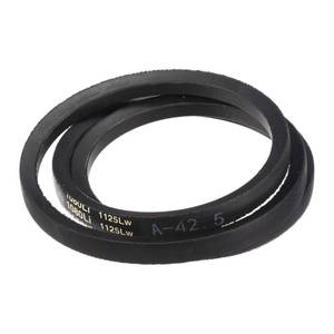 lot 4503 image: uxcell A42 12 Classic Wrapped V-Belt, 44 Outside Circumference, Black Rubber Industrial V-Belt