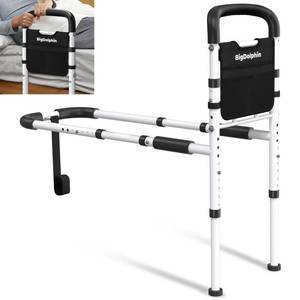 lot 5389 image: BigDolphin Bed Rails for Elderly Adults Safety, 350 LB Capacity, Model GS07