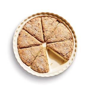 lot 5403 image: King Arthur Baking Company Ceramic Scone Pan, Ceramic, Distributes Heat Evenly, Makes 8 Uniform Scones