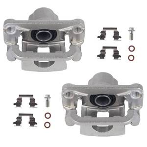lot 5406 image: Autoround 19B3437 19B3436 Rear Brake Caliper Fits Nissan Rogue 2008-2013