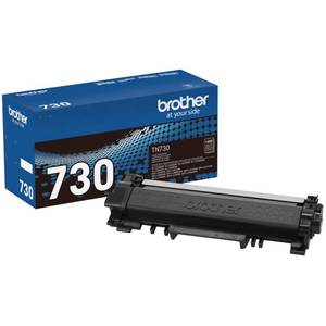 lot 5418 image: Brother Genuine Standard Yield Toner Cartridge, TN730, Replacement Black Toner, Page Yield Up To 1,200 Pages, Amazon Dash Replenishment Cartridge,1 Pack