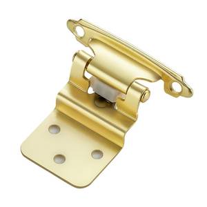 lot 6006 image: Ravinte 38 Inset Gold Cabinet Hinges 60 Pack (30 Pairs)