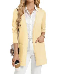 lot 6035 image: GRACE KARIN Womens Cardigan Sweaters Open Front Sweaters for Women size L