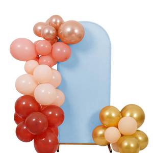 lot 6039 image: Peomeise 6FT Wedding Arch Cover��Bluemist Arch Backdrop Cover Stretchy Spandex Backdrop Stand Covers for Birthday Party Ceremony Banquet Decor(72 L x 31.2 W)