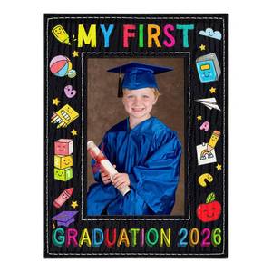 lot 6474 image: PETCEE Preschool Graduation Gift - 2026 Preschool Graduation Picture Frame 4x 6 Pre K Preschool Kindergarten Gifts My First Graduation Photo Frame for Kids Boys Girls Son Daughter Students