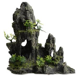 lot 11449 image: Saim Large Aquarium Decor, 11.02 Tall Fish Tank Rock Thematic Ornaments