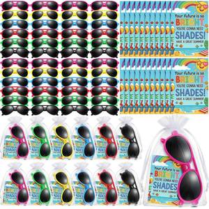 lot 11474 image: Konohan 48 Sets Preschool Kindergarten Graduation Gifts Bulk End of Year Student Gifts from Teacher Includes Kids Sunglasses Blessing Cards Bags Ribbons for Class of 2026 Party Favors (Classic Style)