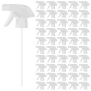 lot 11477 image: LDHHYH 50 PCS Spray Nozzle for Bottles, Spray Bottle Nozzle Replacement, Adjustable Spray Bottle Tops with Mist Stream Sprayer, Trigger Bottle Sprayer Nozzles Fits Standard 28410 Neck Bottles �� White