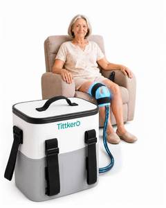 lot 11485 image: Ice Machine for Knee After Surgery with Continuous Cold Circulation, Cold Therapy Machine, Ice Therapy Machine with Physical Compression Quiet Pump for Shoulder, Hips,Ankles, Feet Pain Relief Recovery