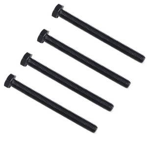 lot 12209 image: 10Pcs M8 Hex Bolts M8x70mm Carbon Steel Grade 12.9 Black Oxide (Missing One)