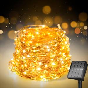 lot 12242 image: Selarlyt 200 LED 72Ft Solar String Lights for Outside, Solar Fairy Lights for Outside Waterproof with 8 Modes, Twinkle Light for Patio Tree Christmas Party Wedding Decor(Warm White)
