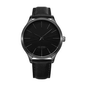lot 12244 image: AGEN KGEN Mens Watches Ultra-Thin Minimalist Waterproof Fashion Simple Business Wrist Watch for Men Unisex Dress with Leather Band(512-All Black)